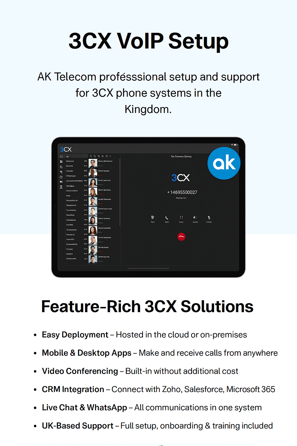 3CX Devices Harrow – Mobile & Desktop